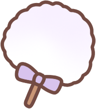 蝴蝶结团扇 原图缩略图