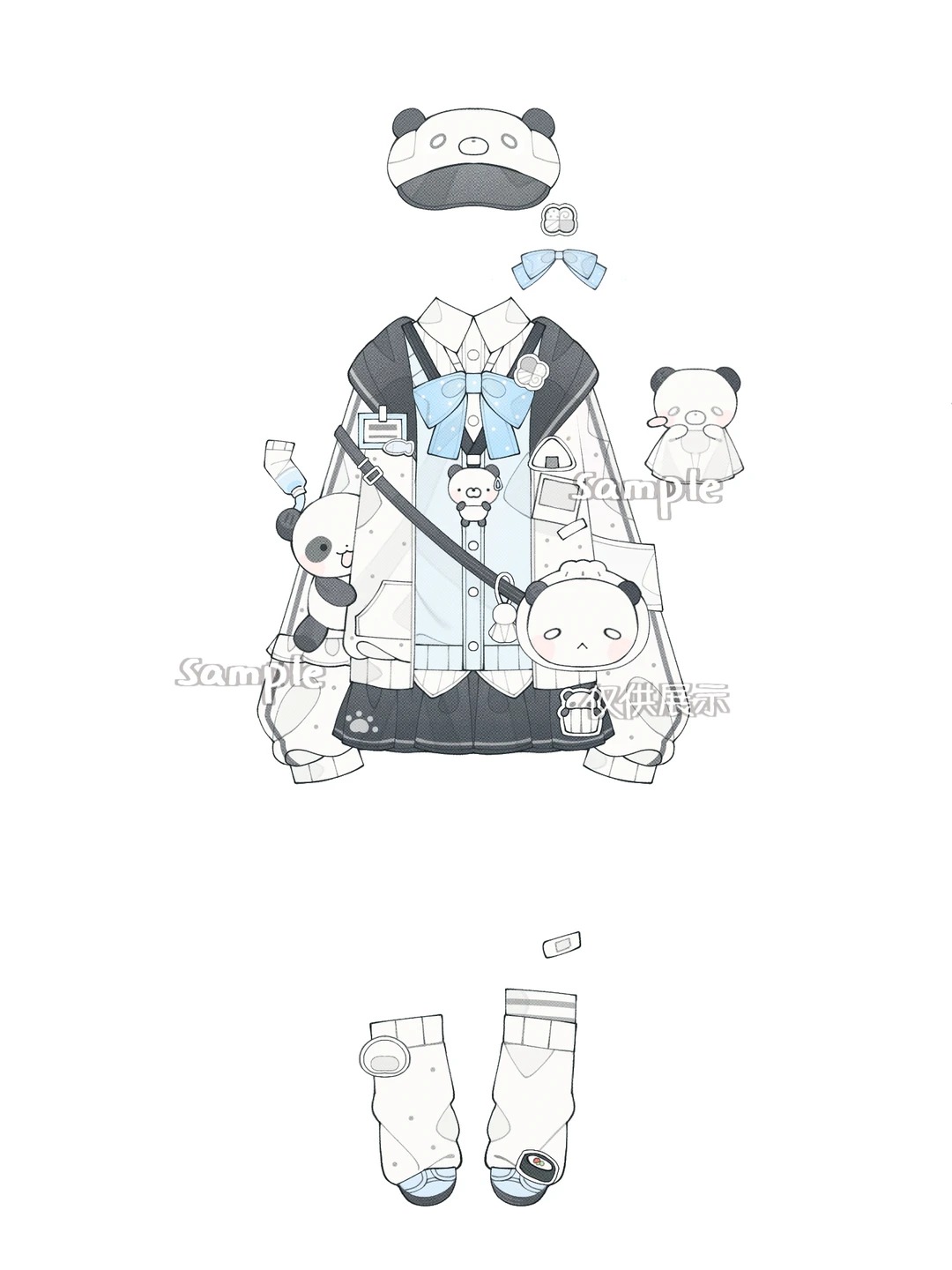 熊猫学院风 原图缩略图