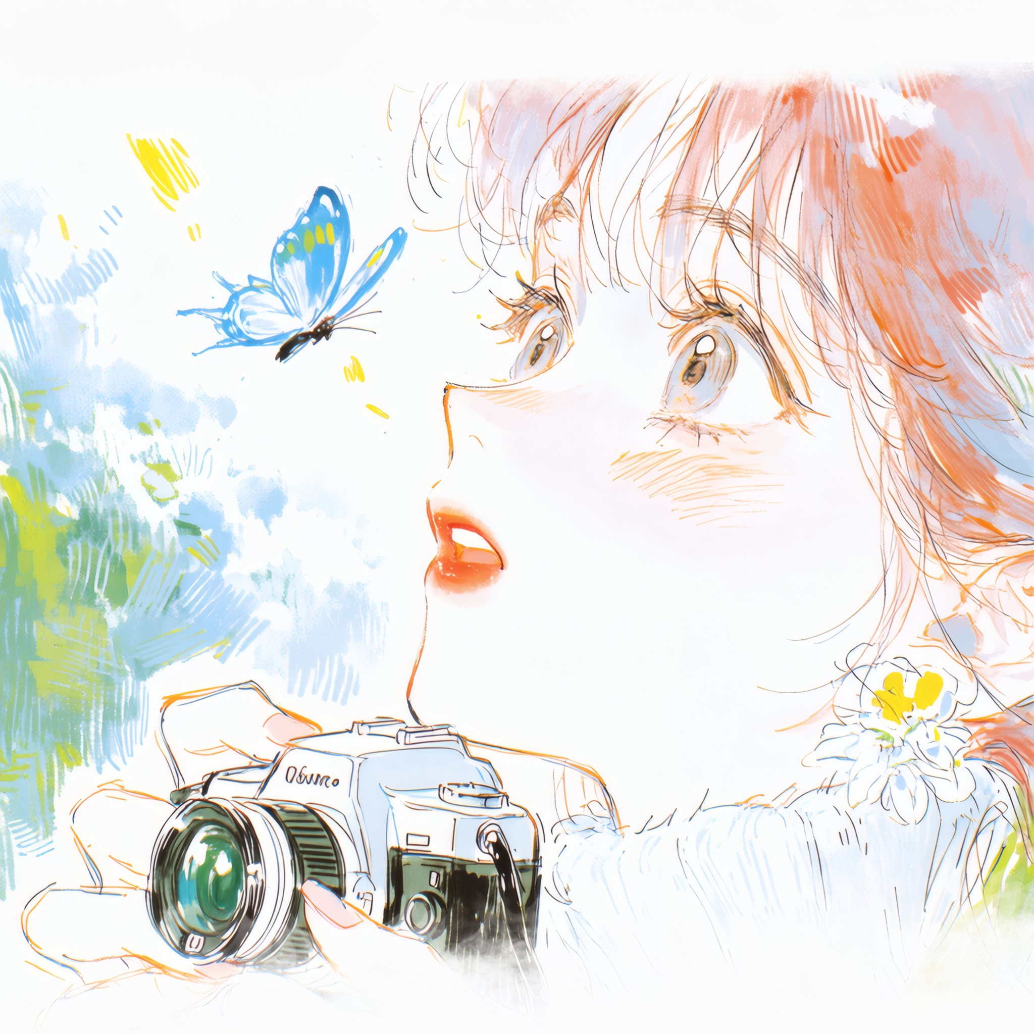 仰望蝴蝶 原图缩略图