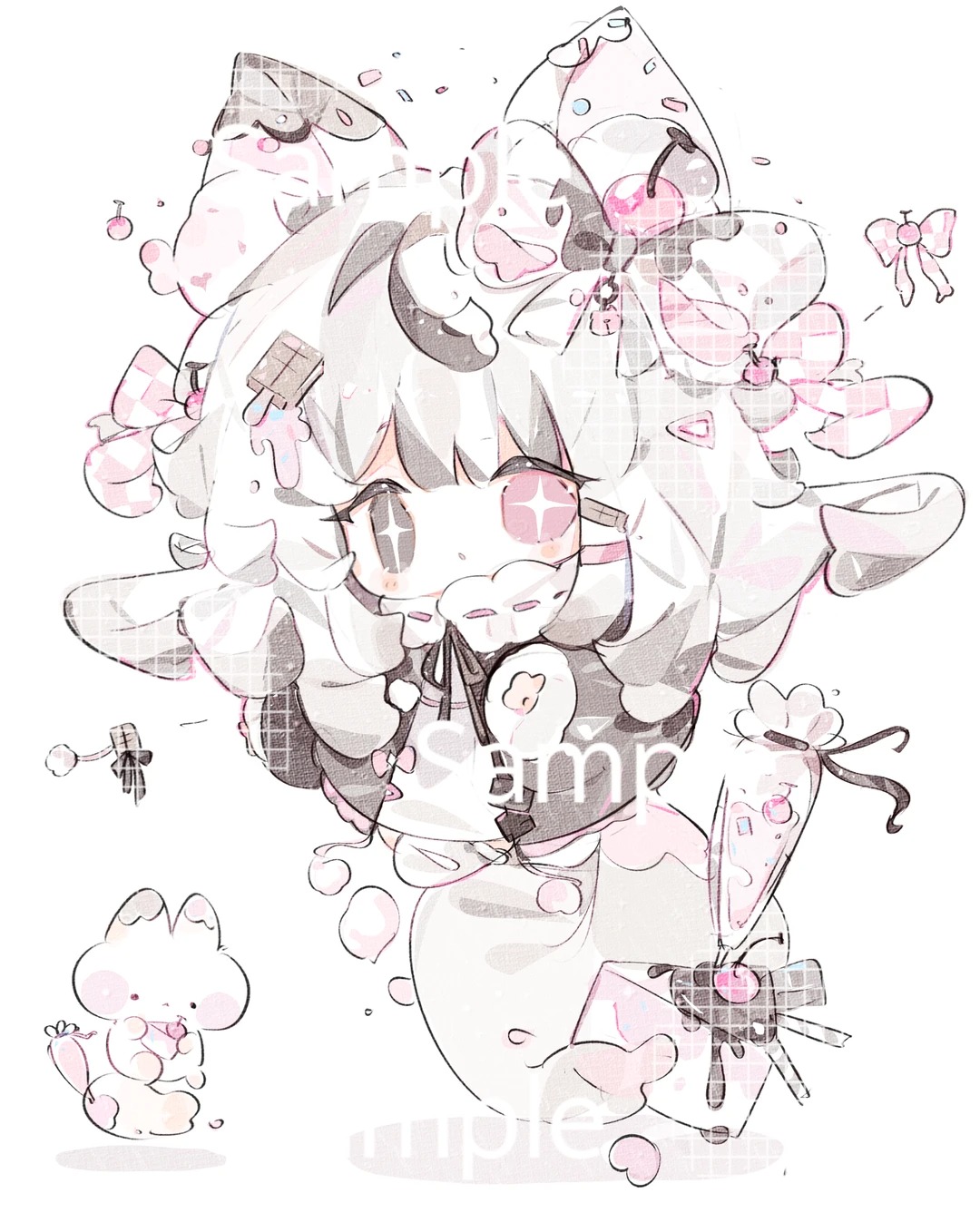 cherry cream rabbit 原图缩略图